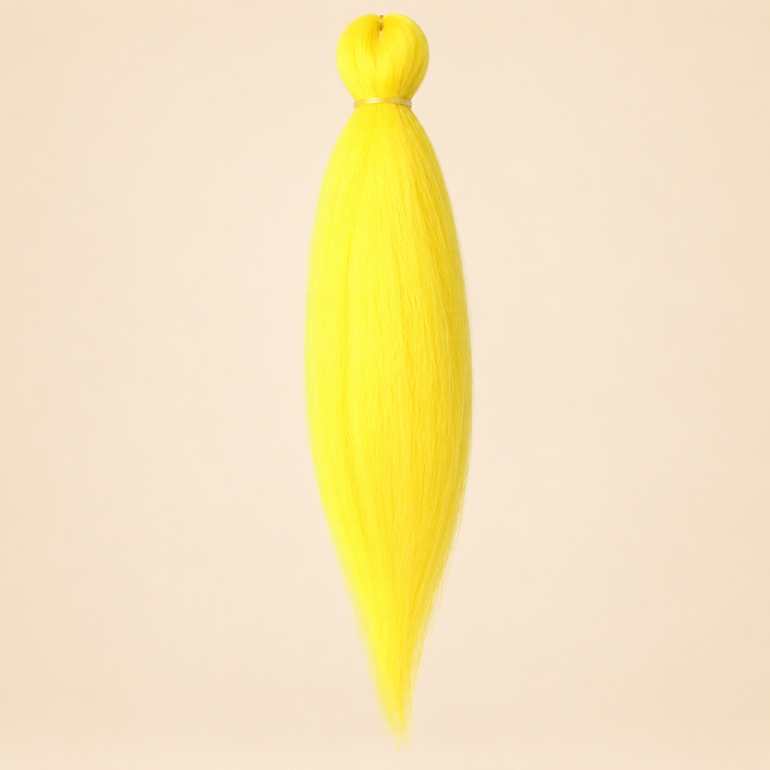 Jumbo Braid Pre-Stretched EVE 70 cm – Geel (Yellow) – De HaarBoetiek