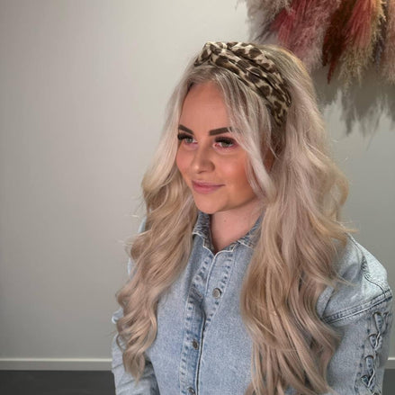 Leopard charm bandeau  | De haarboetiek Zeeland | Snelle levering