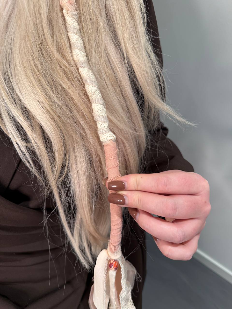 Hairwrap soft pink XL  | De haarboetiek Zeeland | Snelle levering