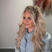 Leopard charm bandeau  | De haarboetiek Zeeland | Snelle levering