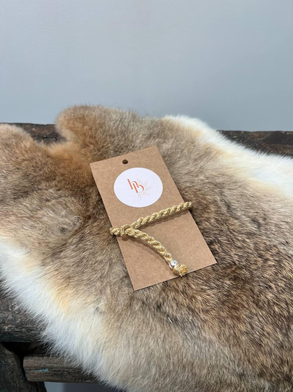 Lovetie gold glitter goud | De haarboetiek Zeeland | Snel geleverd