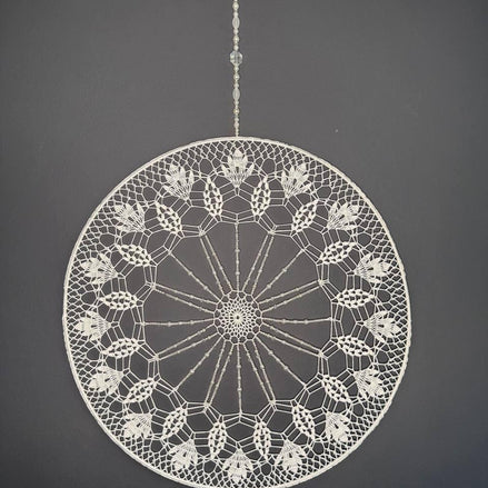 Natural handgemaakte dromenvanger met reiki energie - De HaarBoetiek