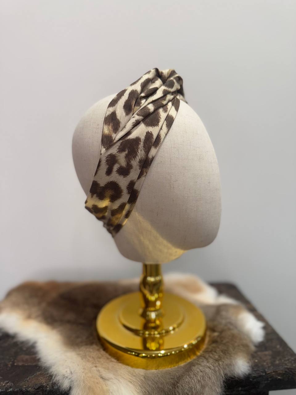 Leopard charm bandeau  | De haarboetiek Zeeland | Snelle levering