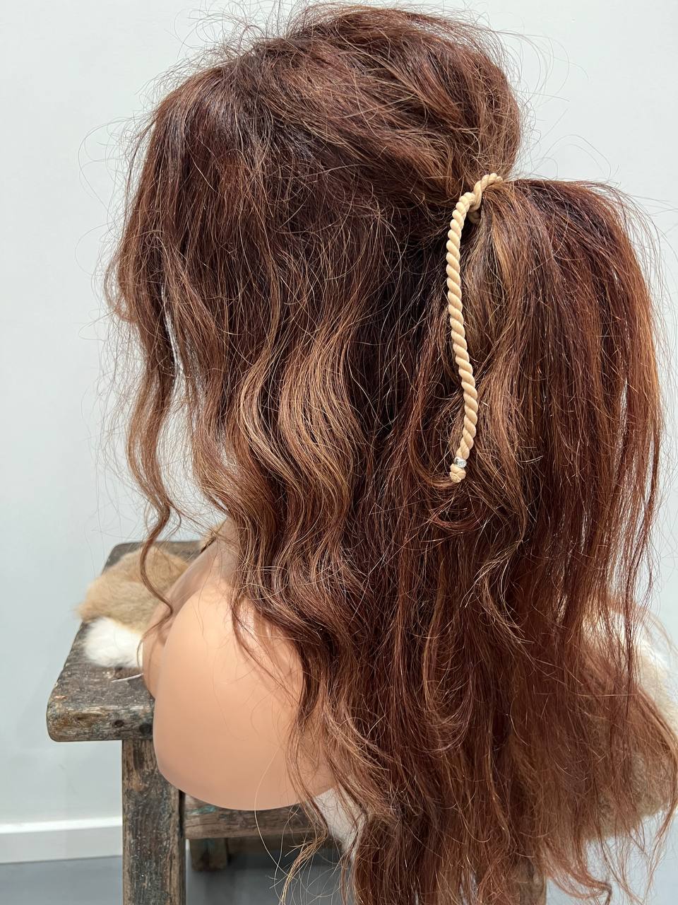 Lovetie midi beige | De haarboetiek Zeeland | Snel geleverd