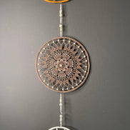 Dromenvanger Three in a Row 118cm – Handgemaakte Dreamcatcher