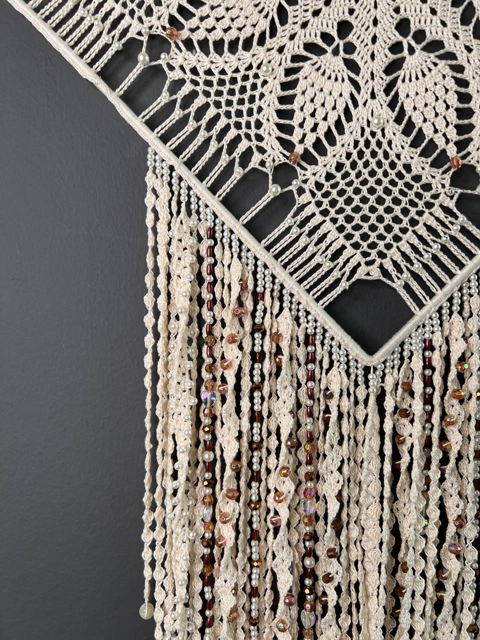 Dromenvanger The Bohemian One 30x30cm – Handgemaakte Dreamcatcher