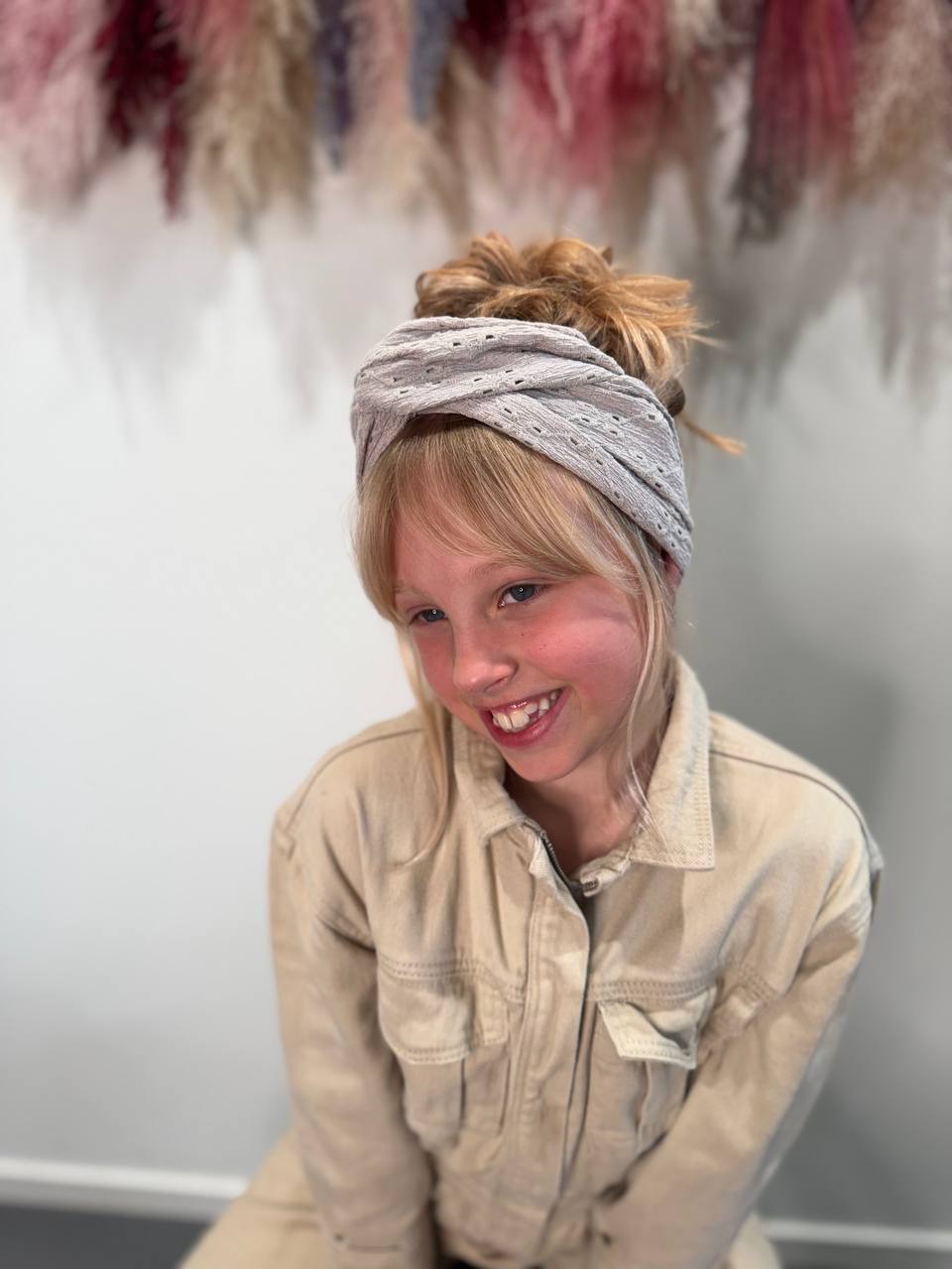 Soft lace bandeau KIDS  | De haarboetiek Zeeland | Snelle levering