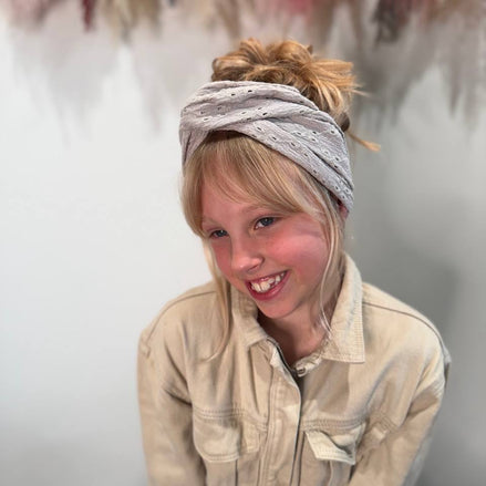 Soft lace bandeau KIDS  | De haarboetiek Zeeland | Snelle levering