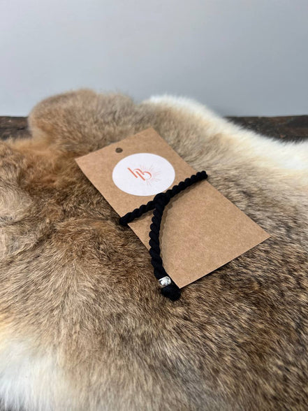 Lovetie midi black | De haarboetiek Zeeland | Snel geleverd