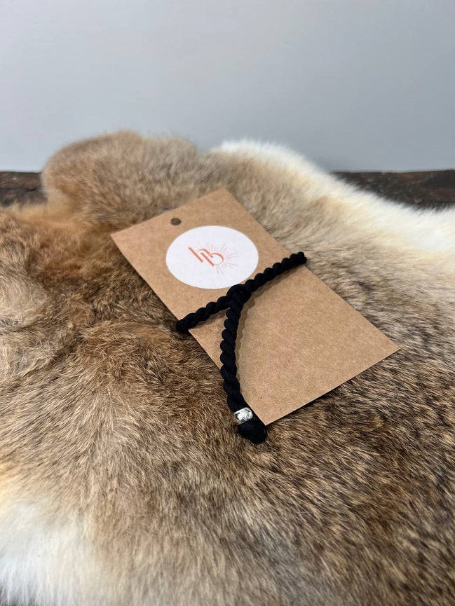 Lovetie midi black | De haarboetiek Zeeland | Snel geleverd