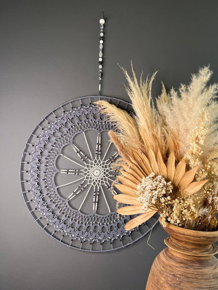 Purple greyish  55cm | Bestel vóór 12:00, morgen stralen! | De haarboetiek.nl