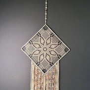 Dromenvanger The Bohemian One 30x30cm – Handgemaakte Dreamcatcher