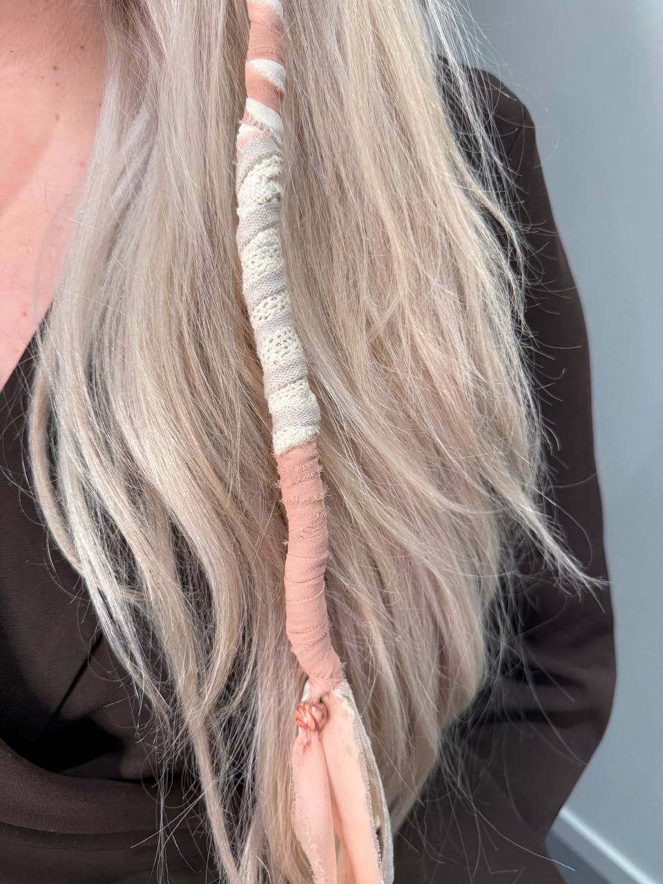Hairwrap soft pink L  | De haarboetiek Zeeland | Snelle levering