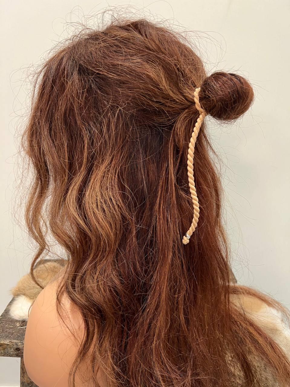 Lovetie midi beige | De haarboetiek Zeeland | Snel geleverd
