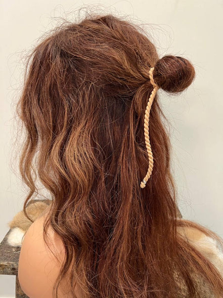 Lovetie midi beige | De haarboetiek Zeeland | Snel geleverd