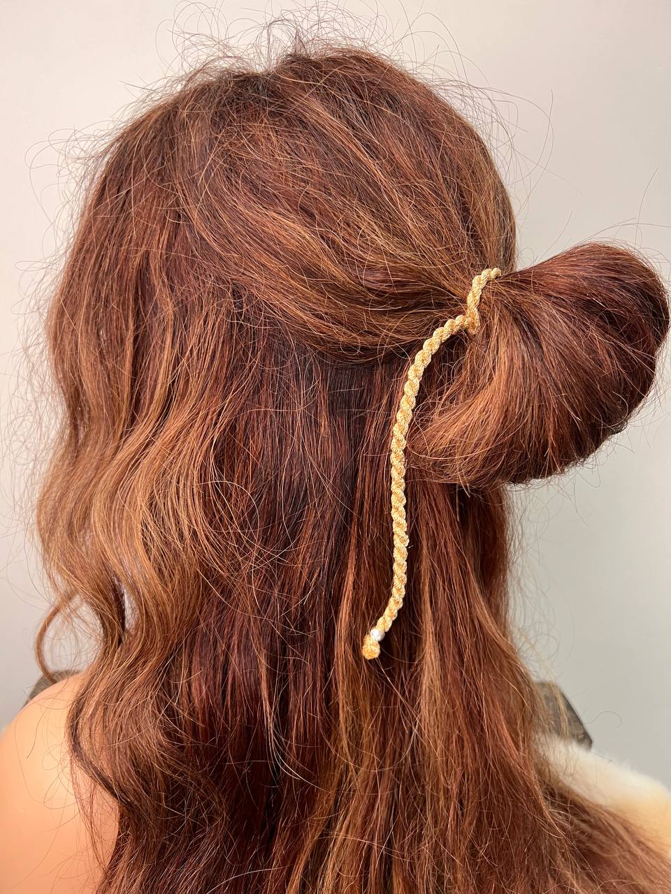 Lovetie gold glitter goud | De haarboetiek Zeeland | Snel geleverd