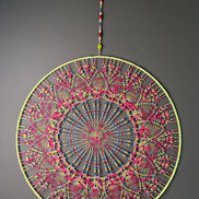 Dromenvanger Color Explosion 60cm – Handgemaakte Dreamcatcher
