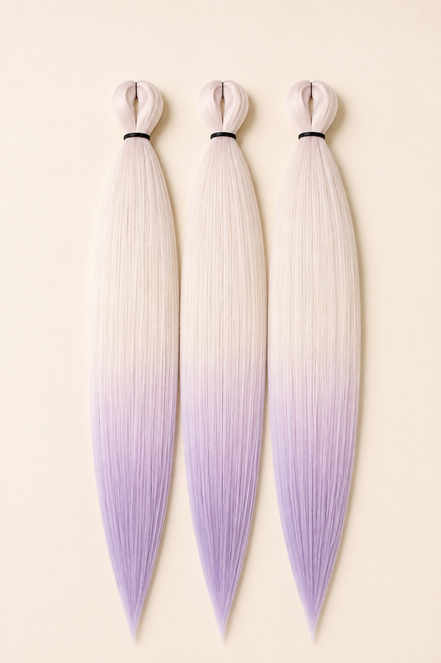 RastAfri Easy Braid 3-in-1 Smokey Lilac invlechthaar