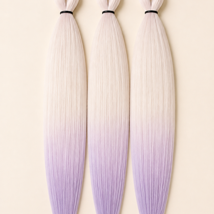 RastAfri Easy Braid 3-in-1 Smokey Lilac invlechthaar