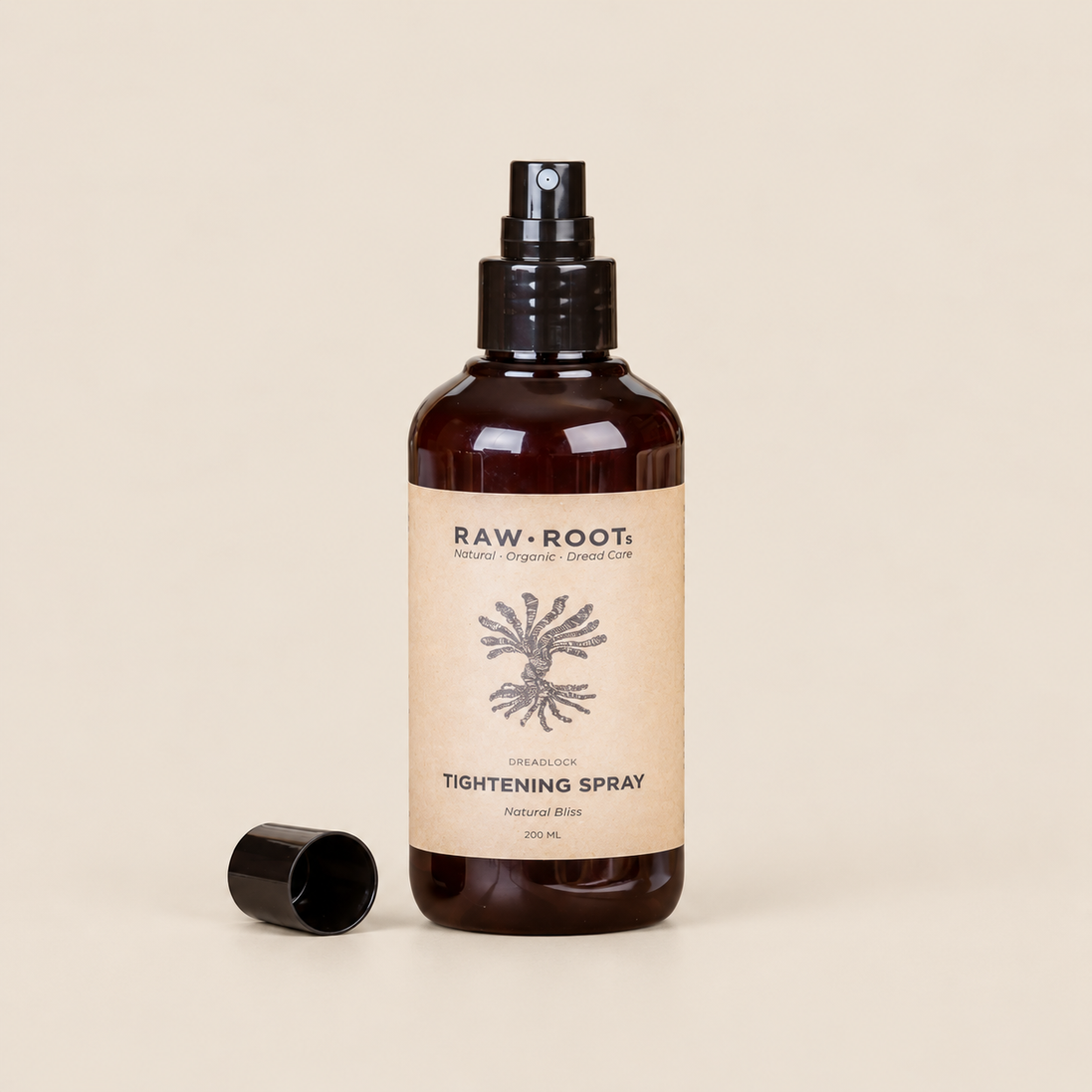 RAW ROOTs Tightening Spray Natural Bliss – Textuurspray voor dreads 200 ml – De HaarBoetiek