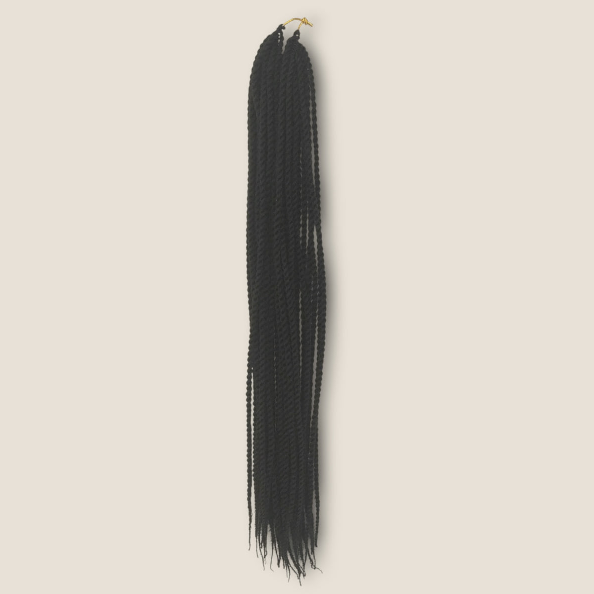 Senegalese Twists 70 cm zwart – crochet invlechthaar
