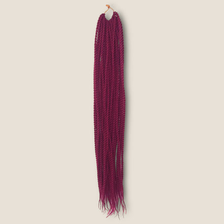 Senegalese Twists 70 cm bordeaux – crochet invlechthaar
