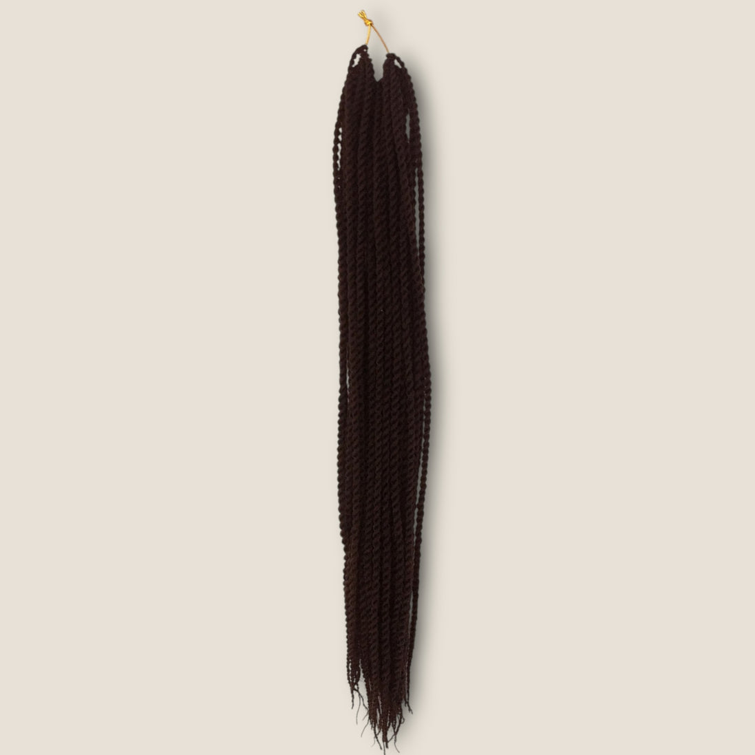 Senegalese Twists 70 cm donkerbruin – crochet invlechthaar