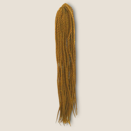 Senegalese Twists 70 cm goudbruin – crochet invlechthaar