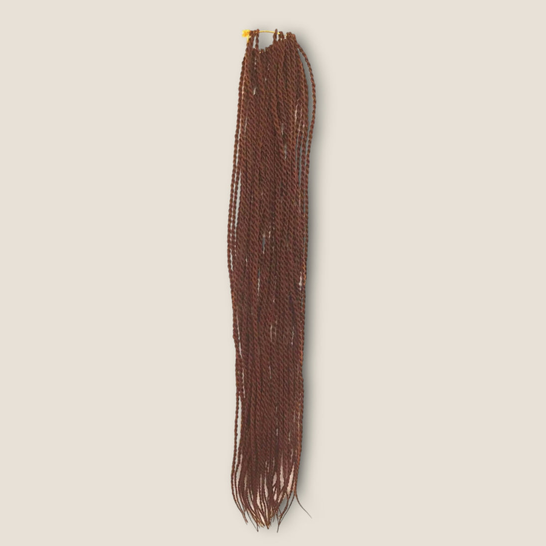 Senegalese Twists 70 cm kastanjebruin – crochet invlechthaar