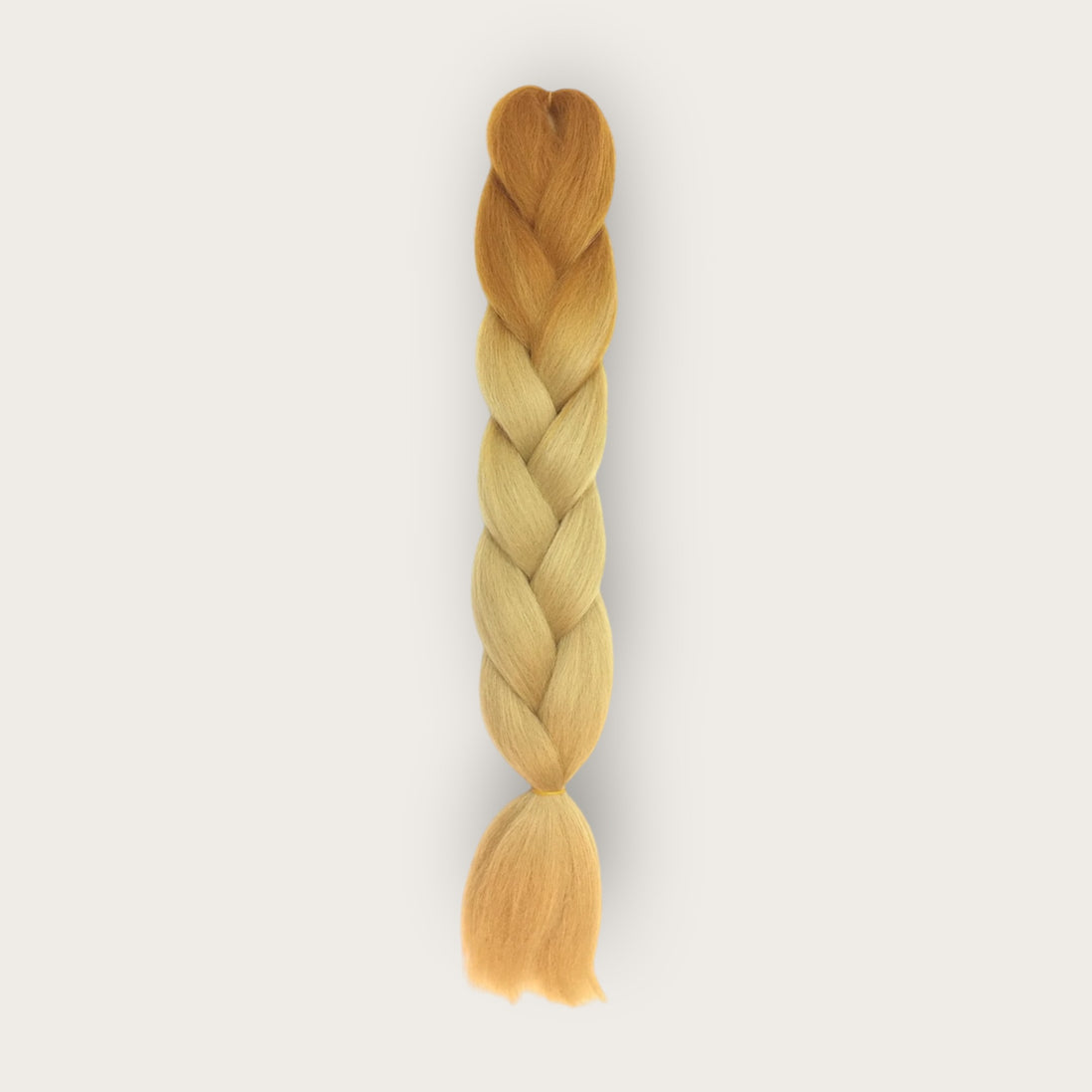 Soft kanekalon invlechthaar 60 cm ombre goudblond lichtblond