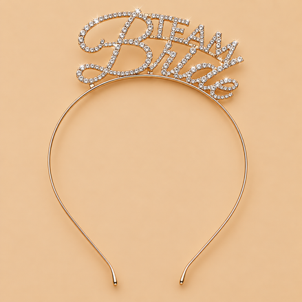 Team Bride Diadeem – Strass – De HaarBoetiek