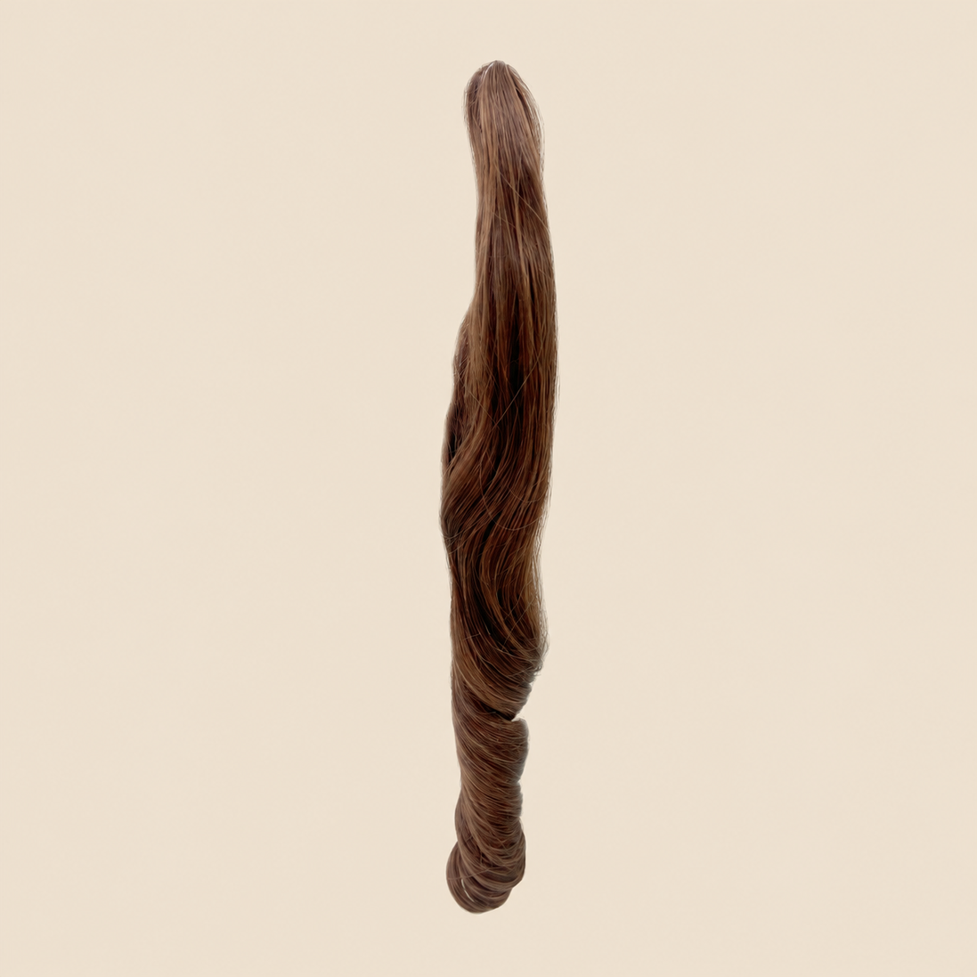 Tiana golvend invlechthaar bruin (10), 55 cm, 300 gram – De HaarBoetiek