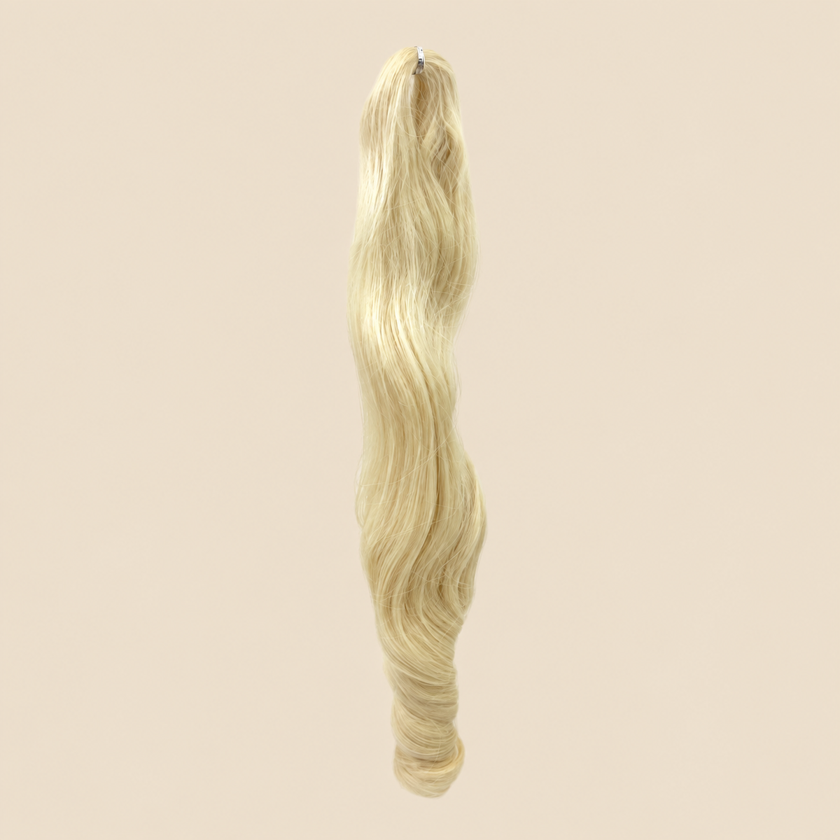 Tiana golvend invlechthaar lichtblond (613), 55 cm, 300 gram – De HaarBoetiek