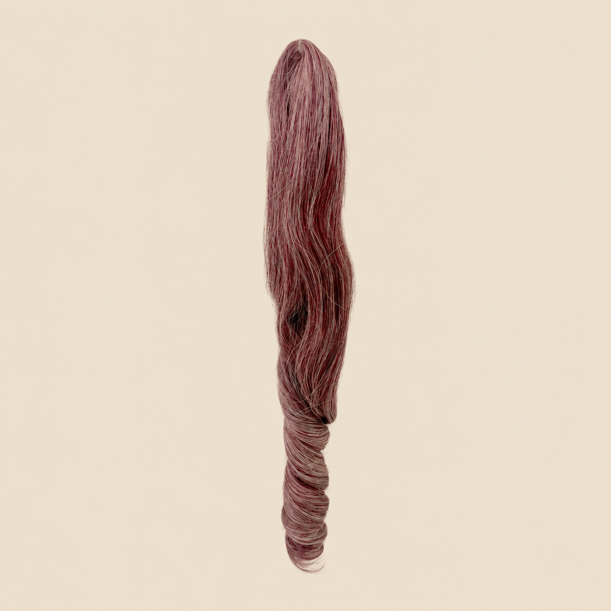 Tiana golvend invlechthaar wijnrood (Wine Red14), 55 cm, 300 gram – De HaarBoetiek