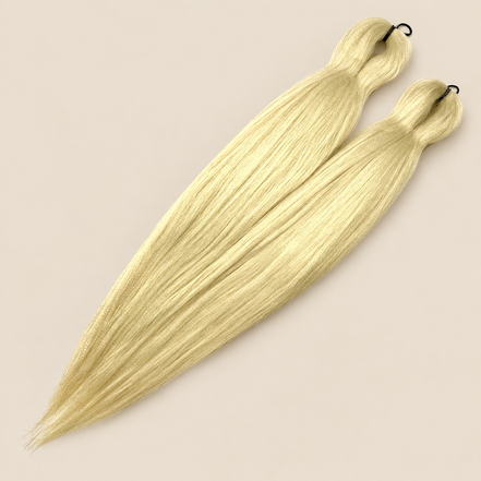 Ultra Braid 2-in-1 Pre-stretched kleurcode 613, kleur 613, 60 cm, op een beige achtergrond