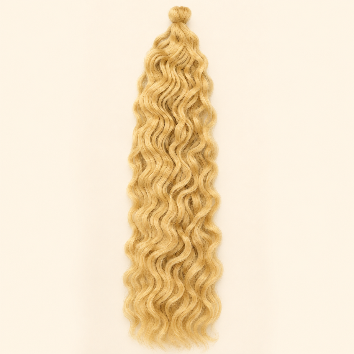 Lichtblond Urban Crimp 613 kanekalon vlechthaar, golvend, circa 55 cm