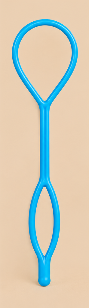 Vlechttool Haarlus – Blauw – De HaarBoetiek