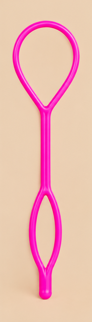 Vlechttool Haarlus – Fuchsia – De HaarBoetiek
