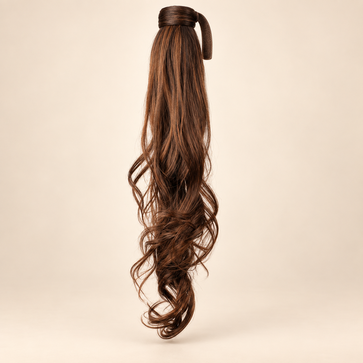 Wrap Around Ponytail 80 cm – Donkerbruin Koper M2/30 | De HaarBoetiek