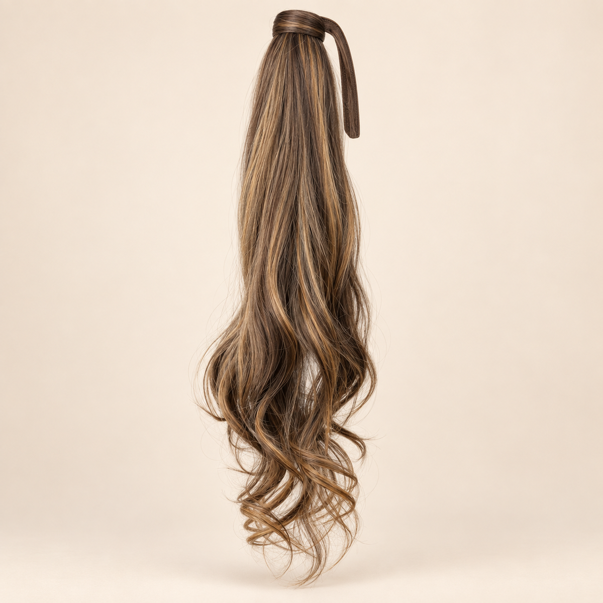 Wrap Around Ponytail 80 cm – Chocoladebruin Karamel P4/27 | De HaarBoetiek